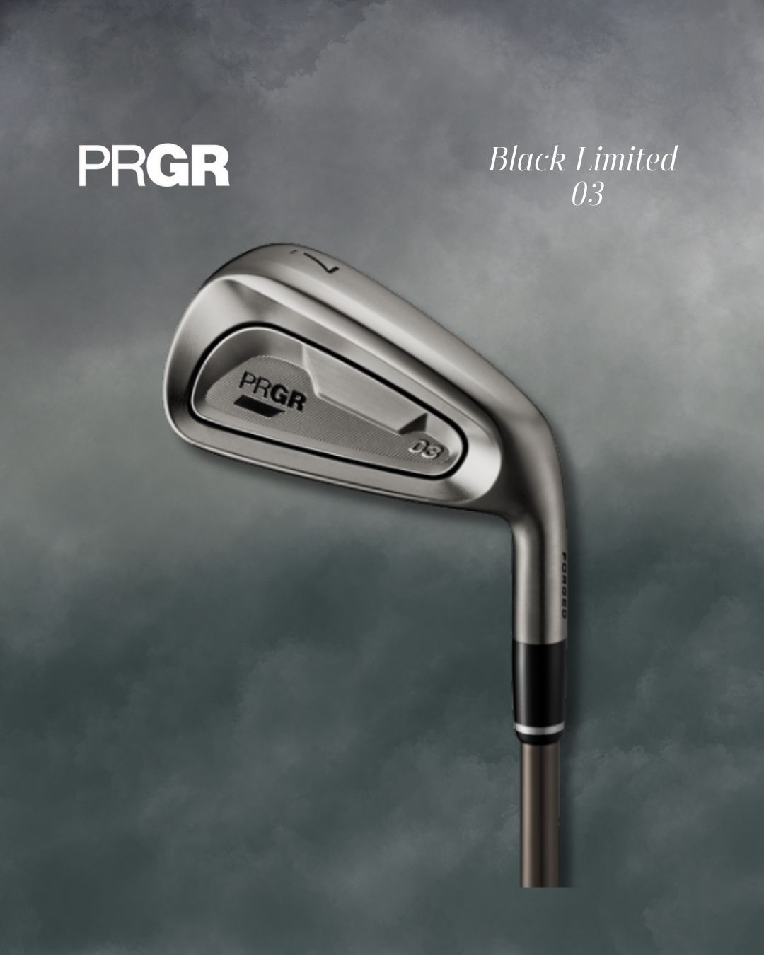 เหล็ก PRGR BLACK LIMITED 03