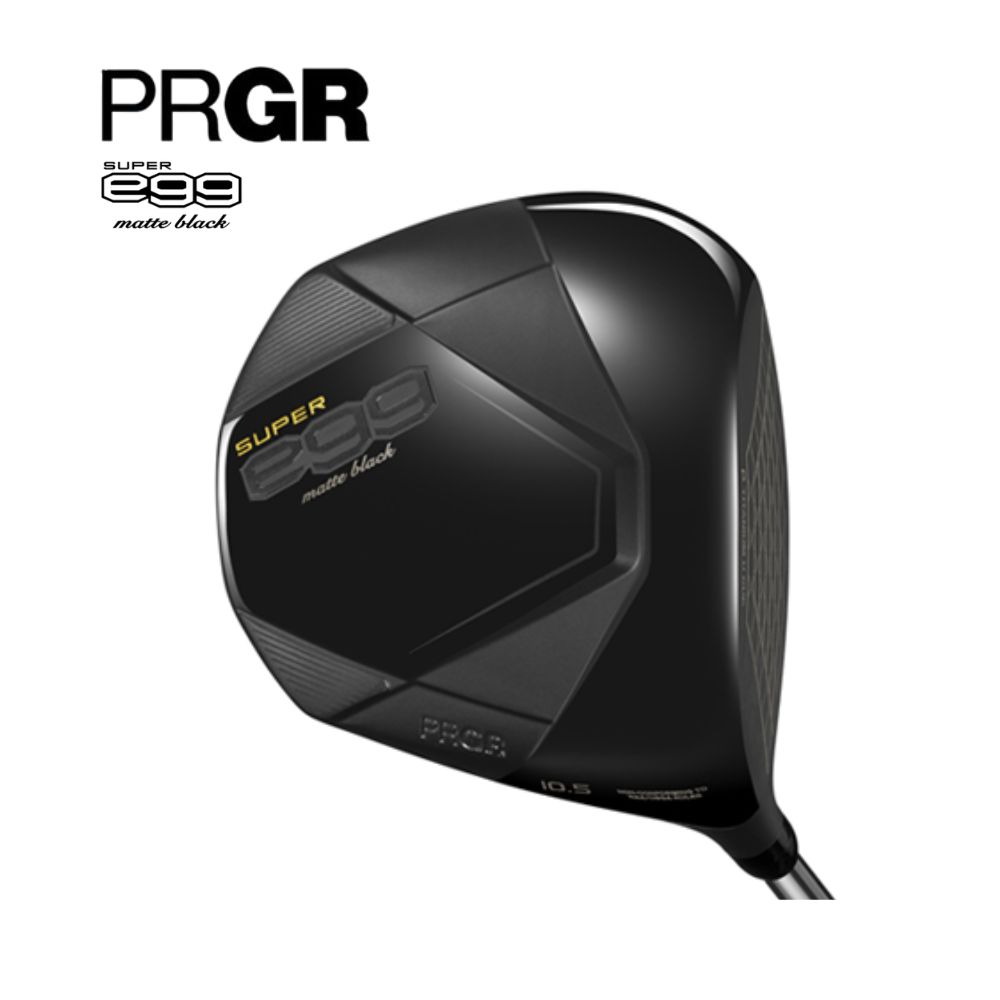ไดรเวอร์ PRGR SUPER egg 2026 MATTE BLACK LIMITED